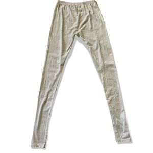 White Cotton Legging